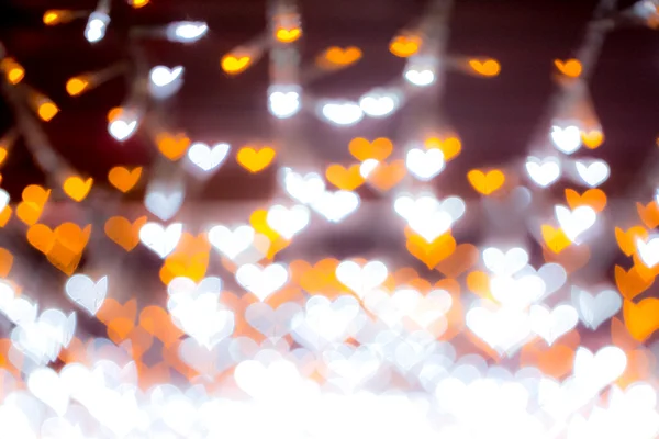 Cuore bokeh — Foto Stock