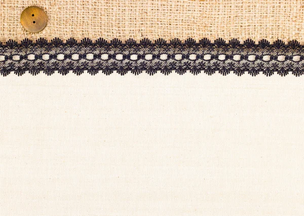 Текстура ткани с кружевом — стоковое фото