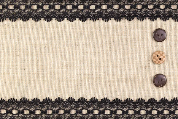 Tissu bordure textile — Photo