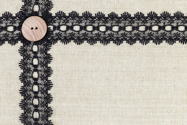Tissu bordure textile — Photo