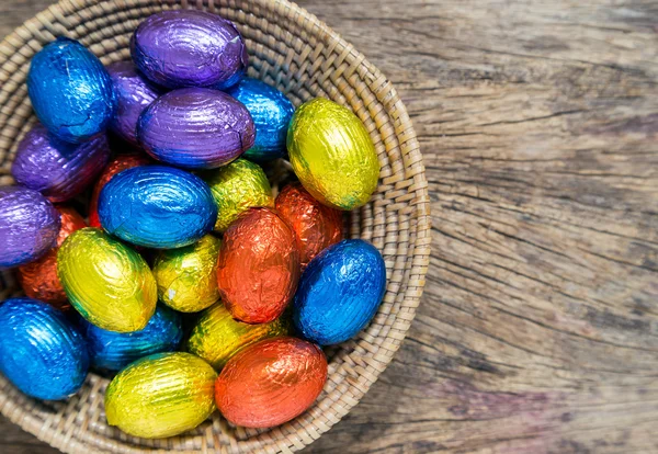 Huevos de chocolate — Foto de Stock