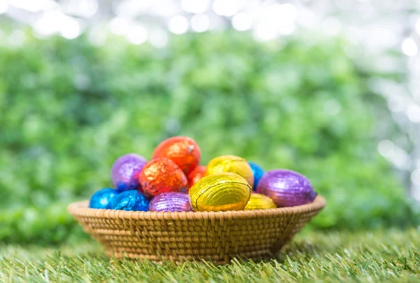 Cesta de Pascua — Foto de Stock