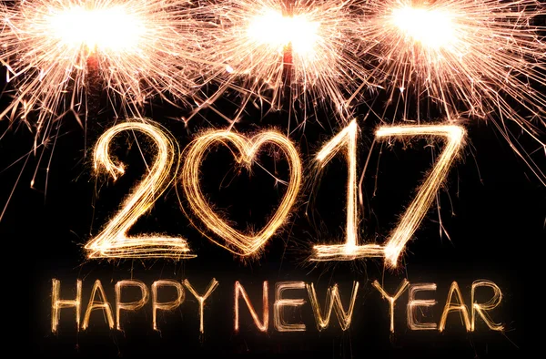 Happy new year 2017 — Stock Photo, Image