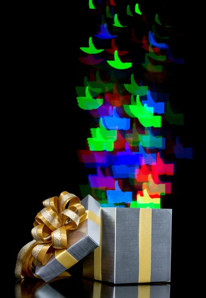 Als doos van de Gift — Stockfoto