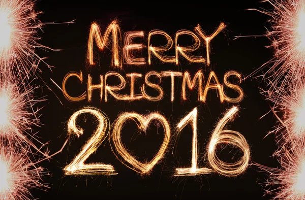 Merry Christmas 2016 Stockfoto