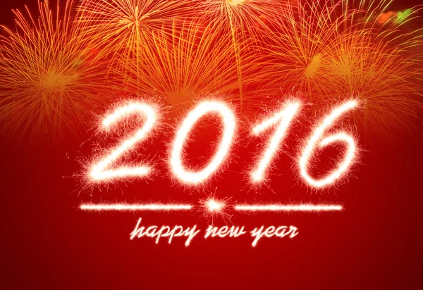 Šťastný nový rok 2016 — Stock fotografie