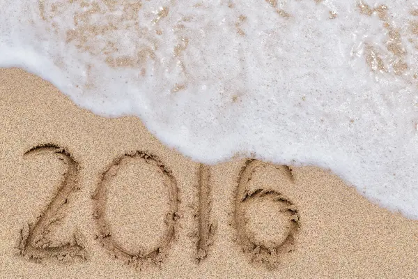 Año Nuevo 2016 — Foto de Stock