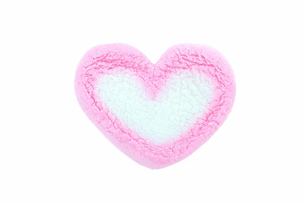 Heart shape Marshmallows — Stock Photo, Image