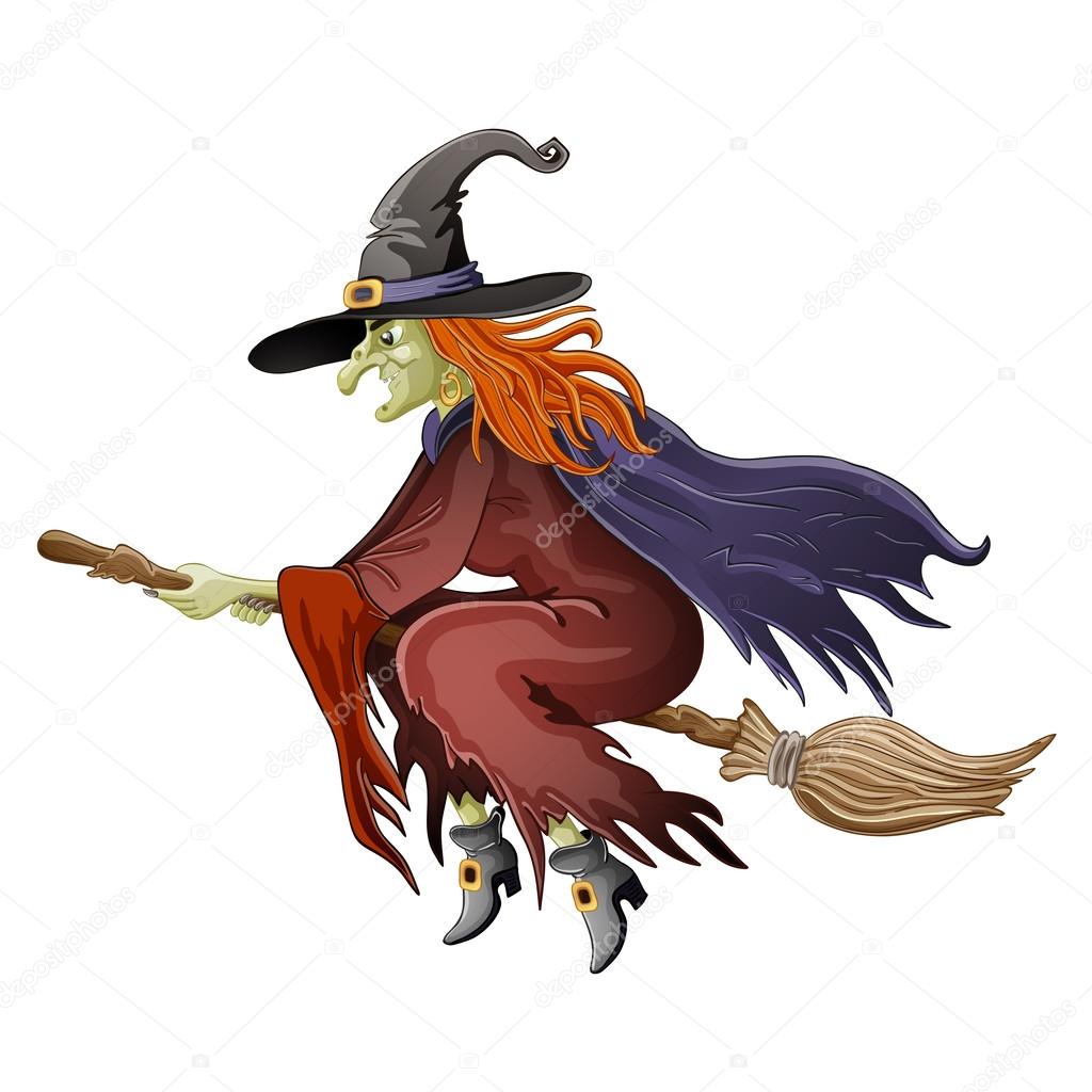 Illustration of Halloween witch Stock Vector Image by ©analia26 #52199299