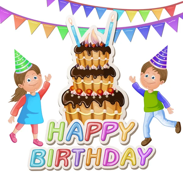 Happy Birthday — Stock Vector