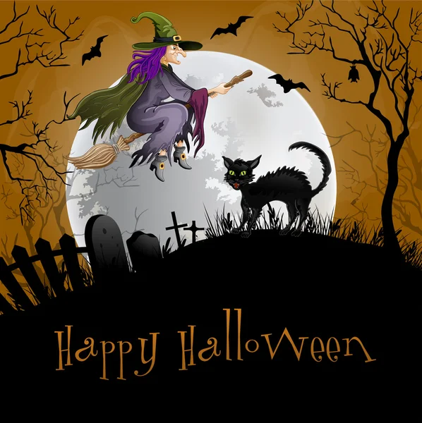 Fondo de fiesta de Halloween — Archivo Imágenes Vectoriales