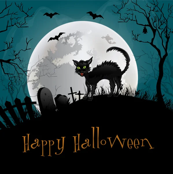 Halloween Party Background — Stock Vector