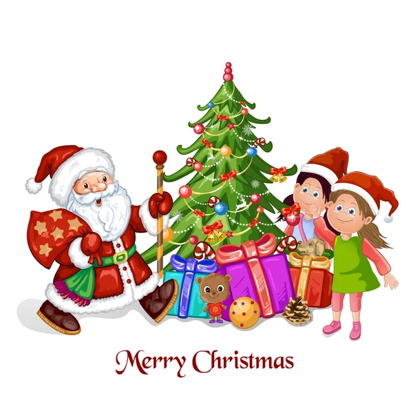 Noel Baba ile çocuk