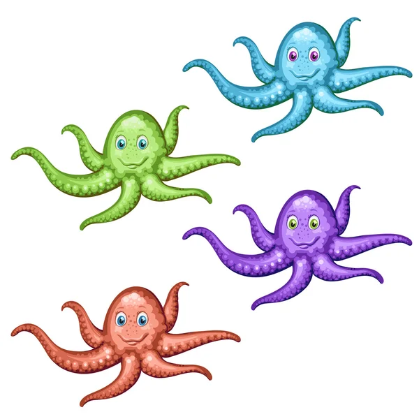 Octopus — Stock Vector