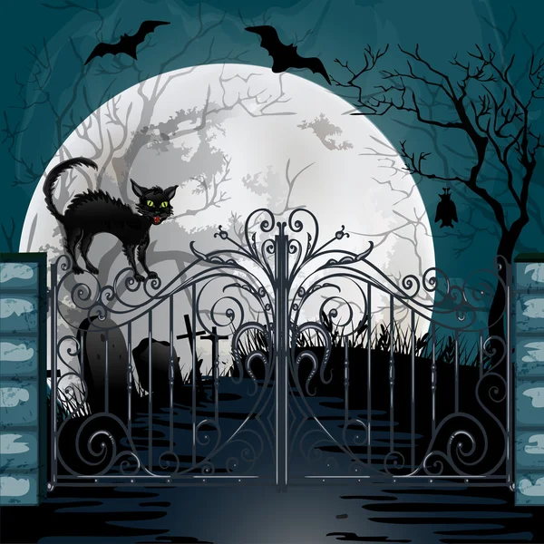 Halloween Party Background. — Stock Vector