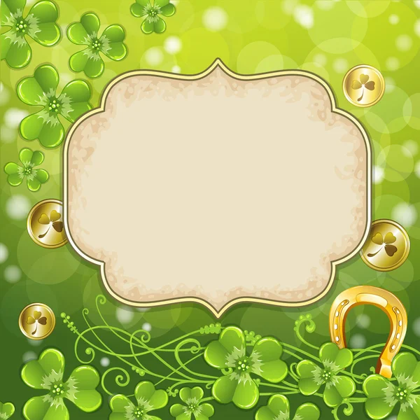 St.Patrick's Day background — Stock Vector