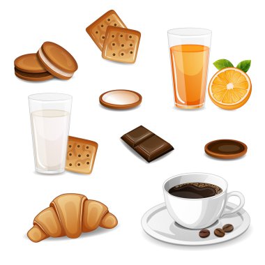 Sabah kahvaltı kahve ile.