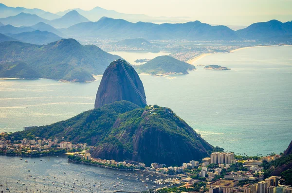 Sugarloaf Mountain in Brazil — Stock Photo, Image