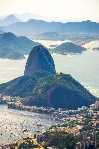 Sugarloaf Mountain in Brazil Royalty Free Stock Images