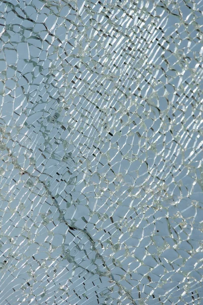 Törött, repedt üveg háttér világítás, desztillált vadon élő képernyő — Stock Fotó