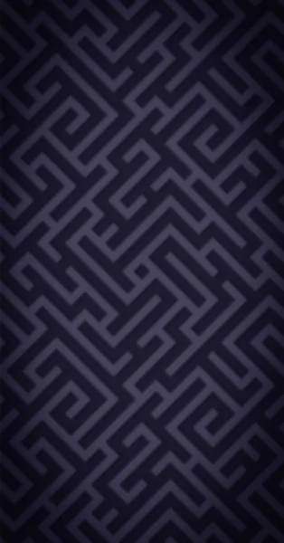 Blur Effect Background Geometric Illustration Maze Labyrinth — Stock Photo, Image