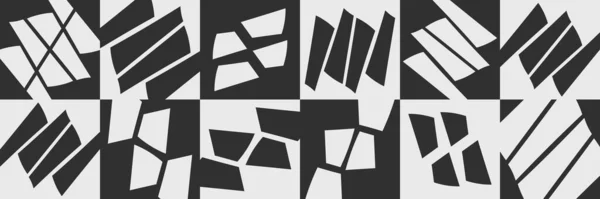 Abstrakcyjna Ilustracja Bauhausa Tekstylny Druk Artystyczny Plakat Symbole Geometryczne Elementy — Zdjęcie stockowe