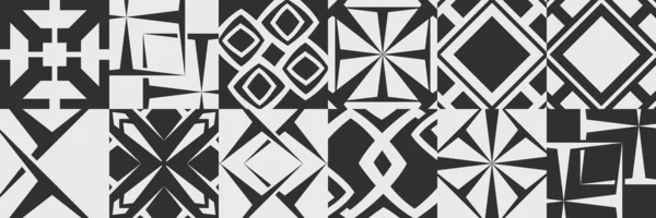 Abstracte Bauhaus Illustratie Textielkunst Print Poster Geometrische Symbolen Elementen Voor — Stockfoto
