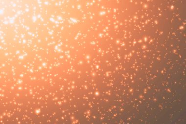 Soyut parlak illüstrasyon. Kıvılcım. Neon. Yıldızlar. Kozmik arkaplan.