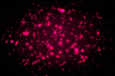 Soyut parlak illüstrasyon. Kıvılcım. Neon. Yıldızlar. Kozmik arkaplan.