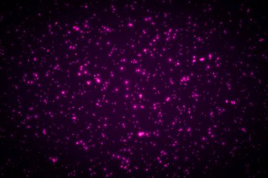 Soyut parlak illüstrasyon. Kıvılcım. Neon. Yıldızlar. Kozmik arkaplan.