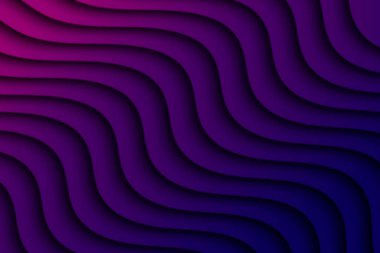 Dalgalarla soyut arkaplan. Soyut dalgalı kağıt arkaplanı.