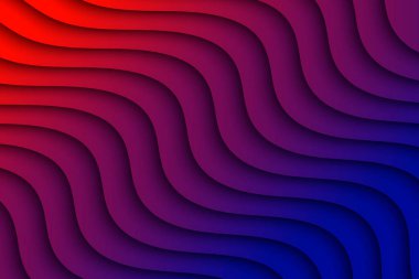 Dalgalarla soyut arkaplan. Soyut dalgalı kağıt arkaplanı.