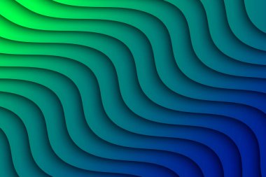 Dalgalarla soyut arkaplan. Soyut dalgalı kağıt arkaplanı.