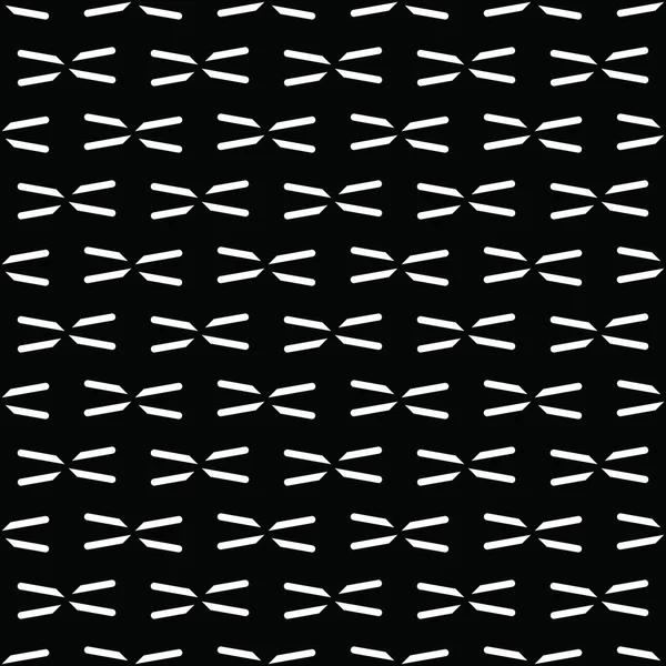 Siyah Beyaz Renkli Geometrik Şekilli Vektörsüz Desen Arkaplanı — Stok Vektör