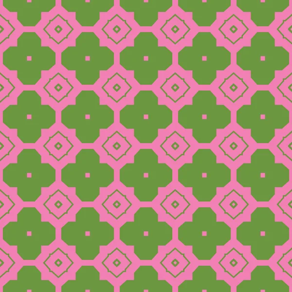 Vektor Nahtlosen Muster Textur Hintergrund Mit Geometrischen Formen Rosa Und — Stockvektor
