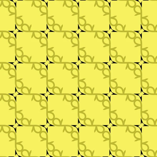 Vector Nahtlosen Muster Textur Hintergrund Mit Geometrischen Formen Gelben Goldenen — Stockvektor