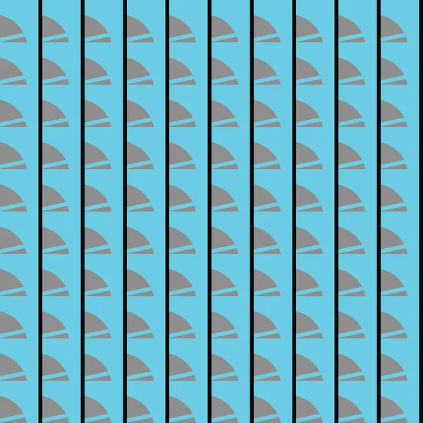 Векторний Безшовний Фон Текстури Візерунка Геометричними Формами Кольоровий Синьому Коричневому — стоковий вектор