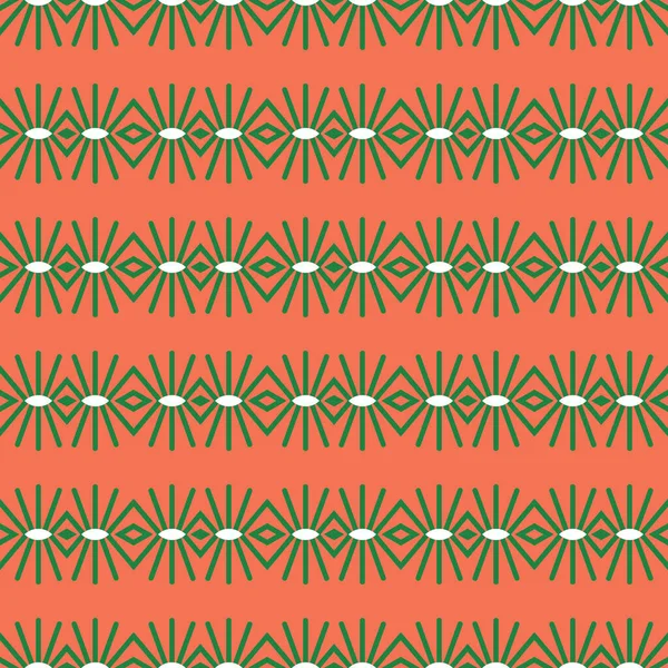 Vector Nahtlosen Muster Textur Hintergrund Mit Geometrischen Formen Orange Und — Stockvektor