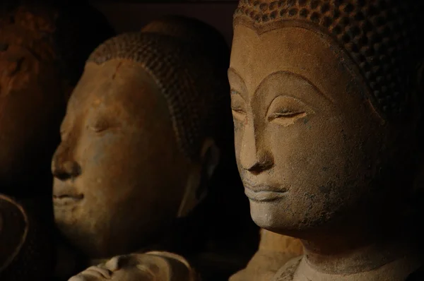 Sandstone Buddha Head — Stock Photo, Image