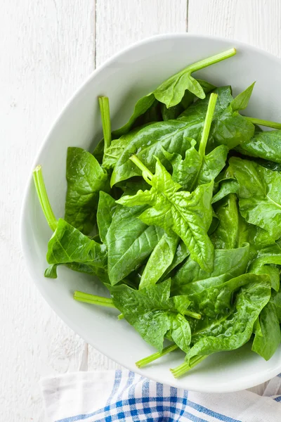 Spinach in a Bowl — Stock Photo, Image