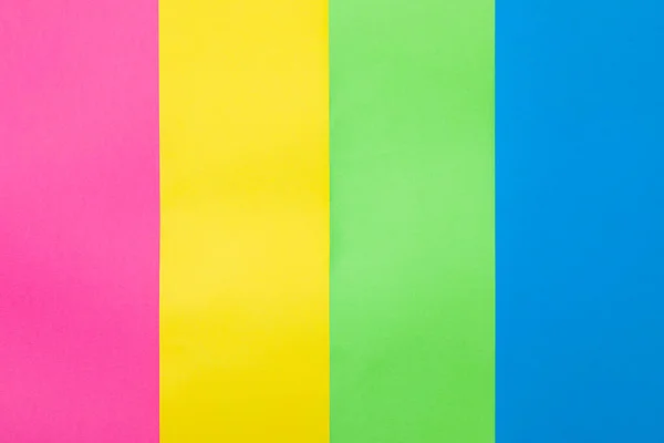 Listras Coloridas Abstratas Feitas Com Folhas Papelão — Fotografia de Stock