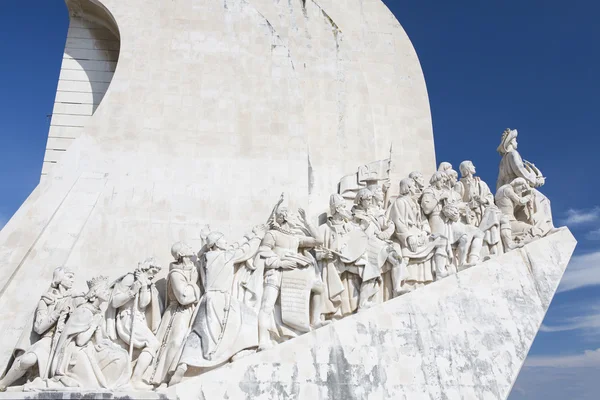 Monumento Padrao dos Descobrimentos em Lissabon — Fotografia de Stock