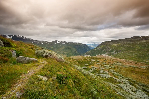 Krajobraz w Parku Narodowym Jotunheimen — Zdjęcie stockowe