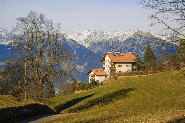House in the mountains, South Tyrol — Stock Photo, Image