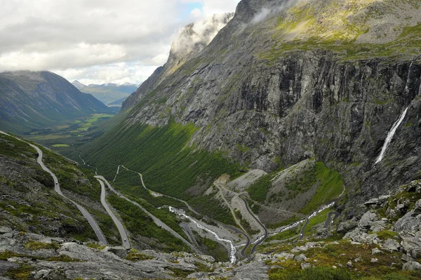 Road av troll, Norge — Stockfoto