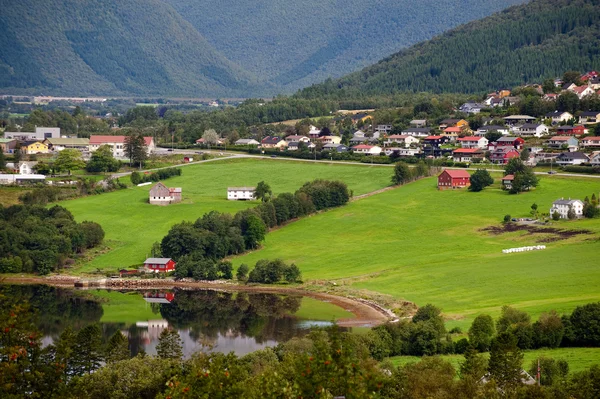 Norwegian Village — Stock Photo, Image