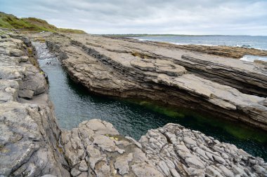Kıyı şeridi Streedagh Point, Sligo, İrlanda