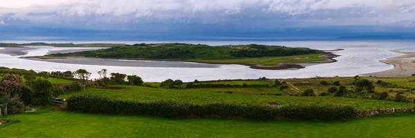 Panoramik manzaralı sahile County Sligo, İrlanda