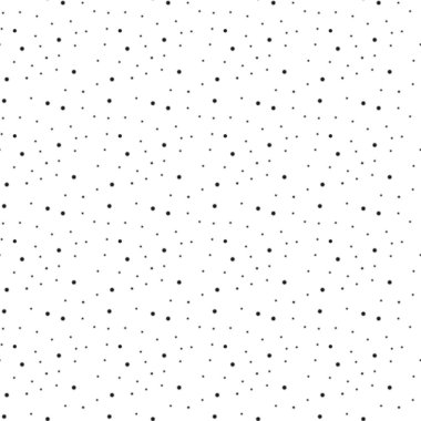 Noktalı daireleri olan kusursuz bir model. Gelişigüzel ortadan kaldırılmış yerleri olan şık bir arka plan. Monokrom minimalist grafik tasarımı. Küçük siyah noktalardan basit dokular