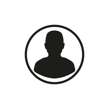 kullanıcı simgesi, Vektör illüstrasyonu. kişi simgesi vektörü